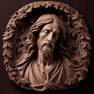 3D model st jesus (STL)